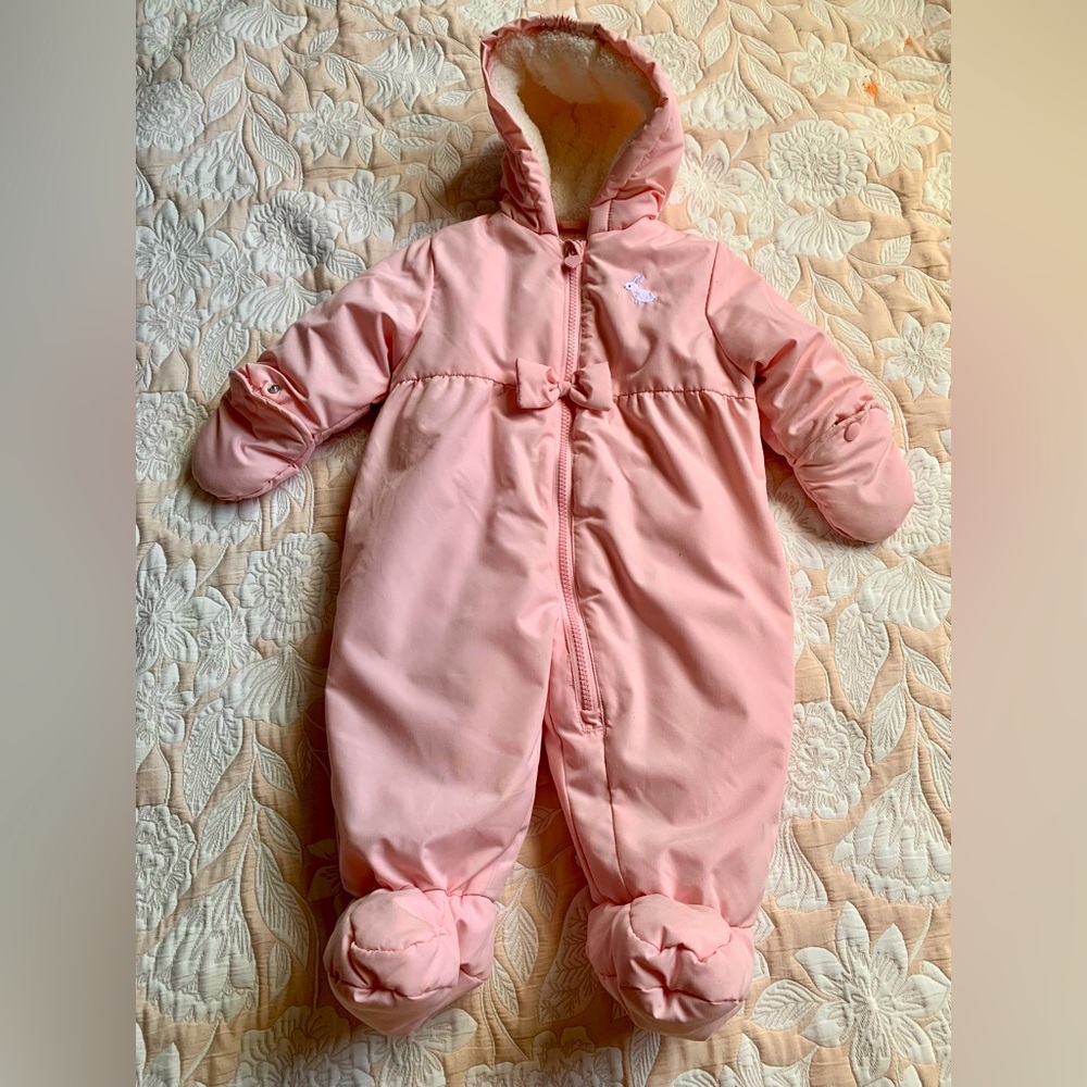 Carters Baby Snow Bunting SnowBib